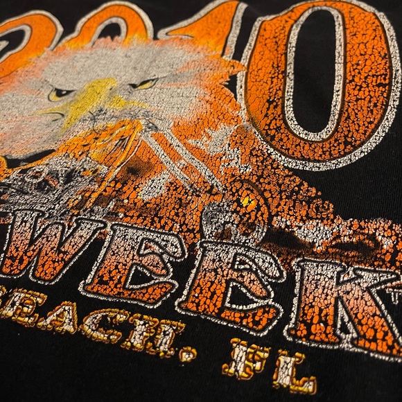 Vintage Daytona Beach Bike Week Tshirt - Picture 3 of 4